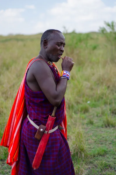 Maasai Man — Stock Photo, Image