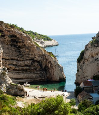 stiniva defne vis Adası