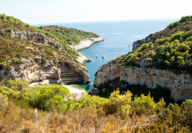 stiniva defne vis Adası