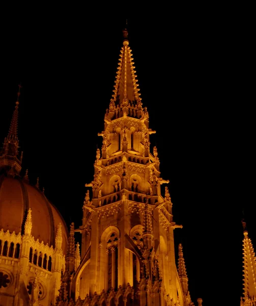 Edificio del Parlamento de Budapest (detalle ) — Foto de Stock