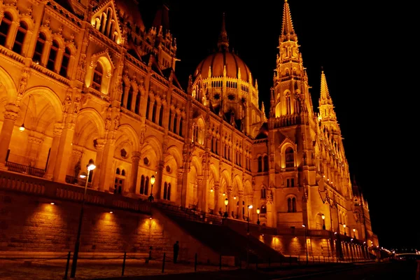 Budapeste edifício do Parlamento (detalhe ) — Fotografia de Stock