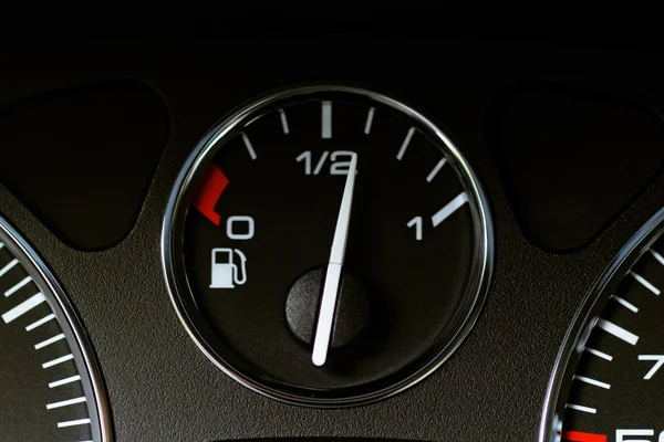 Sluiten moderne auto dashboard — Stockfoto