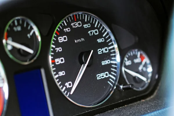 Close up modern car dashboard — Stock Photo, Image