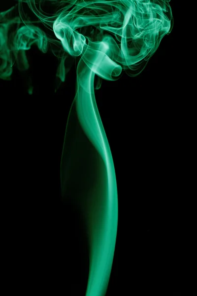 緑の煙 — ストック写真