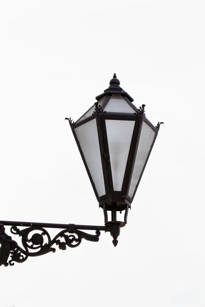 Antique black lantern — Stock Photo, Image