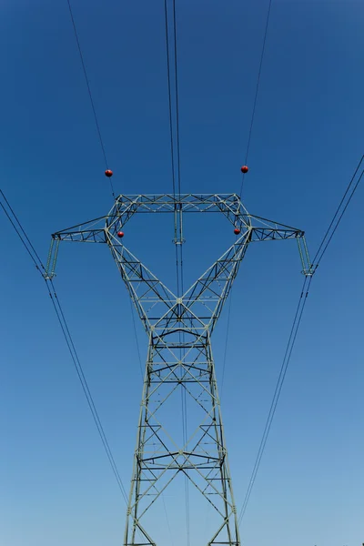 Detail of electricity pylon — Stock Photo, Image