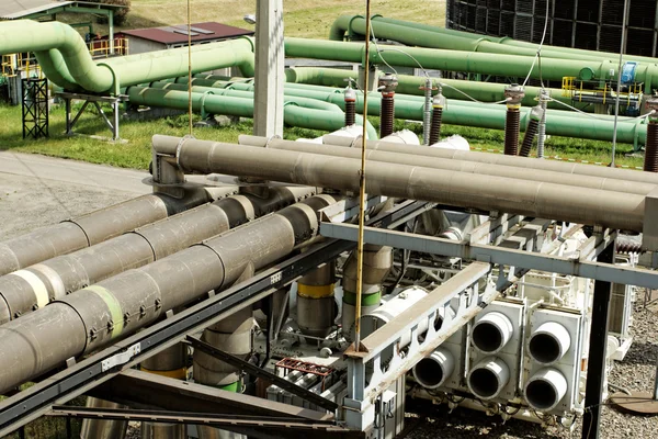 Inustrial pipes — Stock Photo, Image