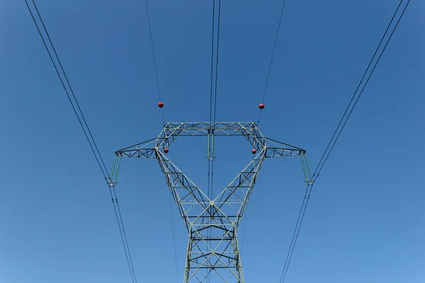 Detail of electricity pylon — Stock Photo, Image