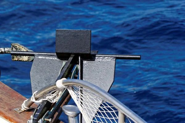 Anchor at the ship — Stock Photo, Image