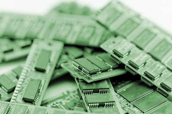 Many different computer memory modules — Stock Photo, Image