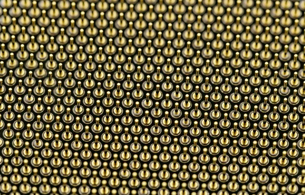 CPU pins closeup image — Stock Photo, Image