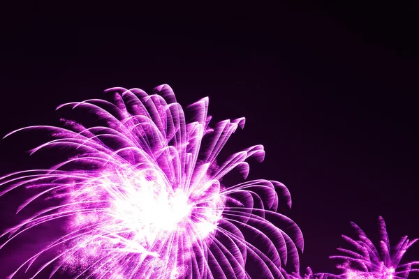 Fuochi d'artificio colorati — Foto Stock