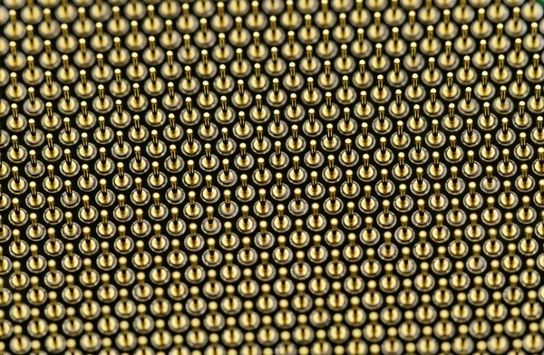 CPU pins closeup image — Stock Photo, Image