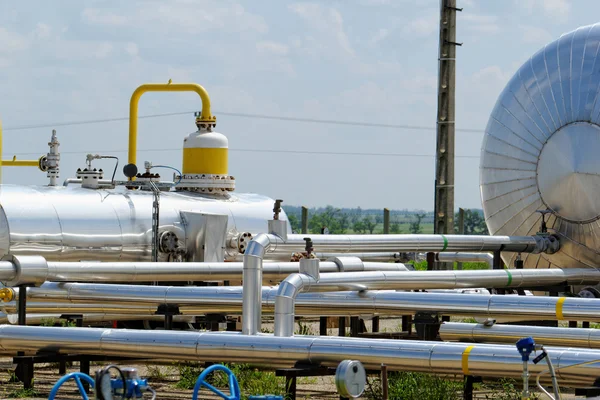 Industrial pipes — Stock Photo, Image