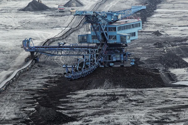 露天掘りの炭鉱 — ストック写真