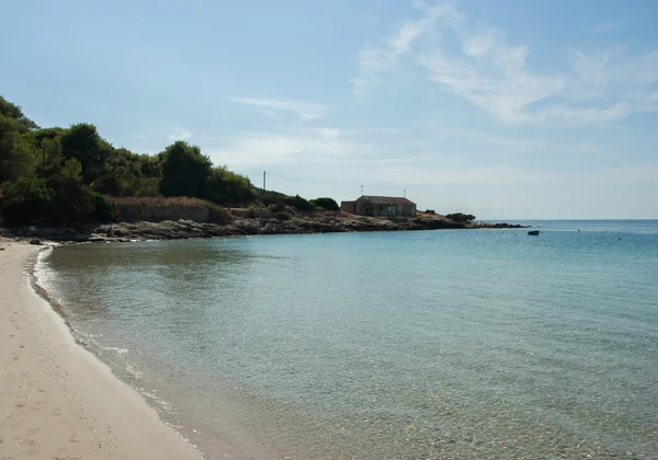 Sea cape - kroatische Insel gegenüber — Stockfoto