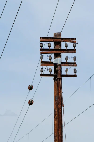 鉄道パイロン — ストック写真