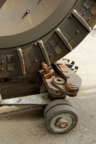 Roda moinho industrial — Fotografia de Stock