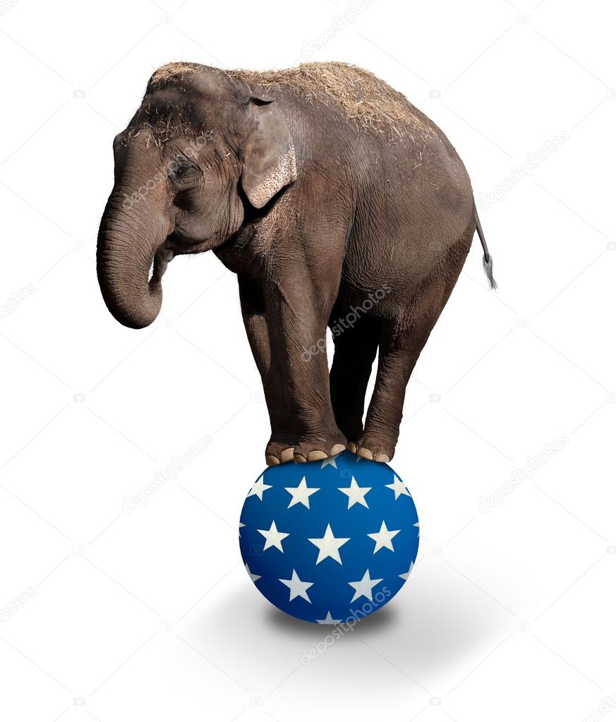 Balancing Elephant