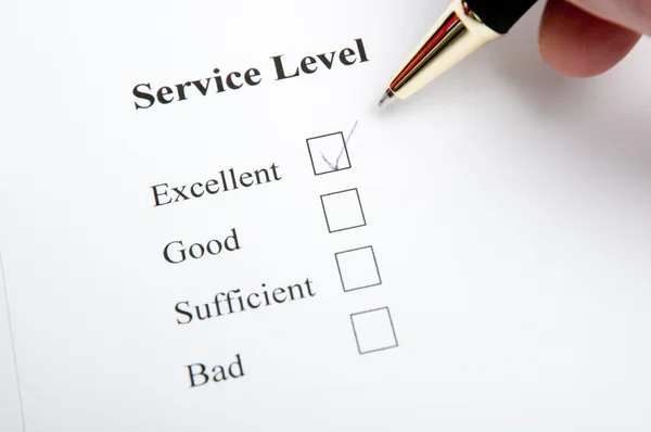 Service level — Stock Photo, Image