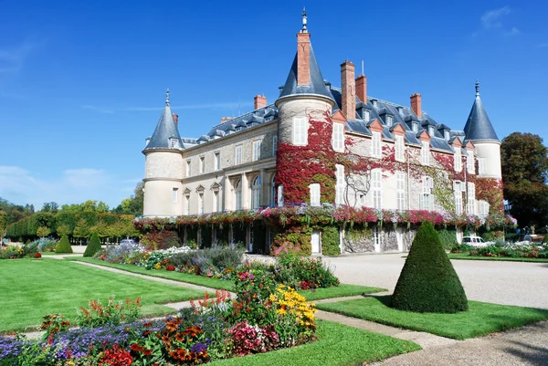 Castello di Rambouillet in autunno Immagini Stock Royalty Free