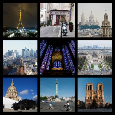paris yerlerinden kolaj
