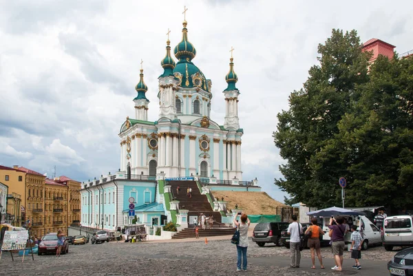 Kiev Ukraine August 2013 Friendship Arch Kiev Ukraine — Stock Photo, Image