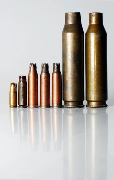 Gun cartridge case — Stock Photo, Image