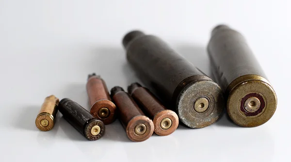 Gun cartridge case — Stock Photo, Image