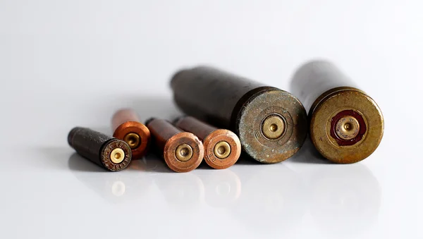 Gun cartridge case — Stock Photo, Image