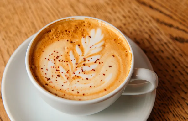 Tazza di cappuccino — Foto Stock