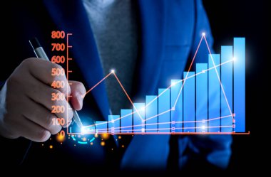 Finans, bankacılık ve kara fon üzerinde şamdan piyasası olan işadamlarının elleri.