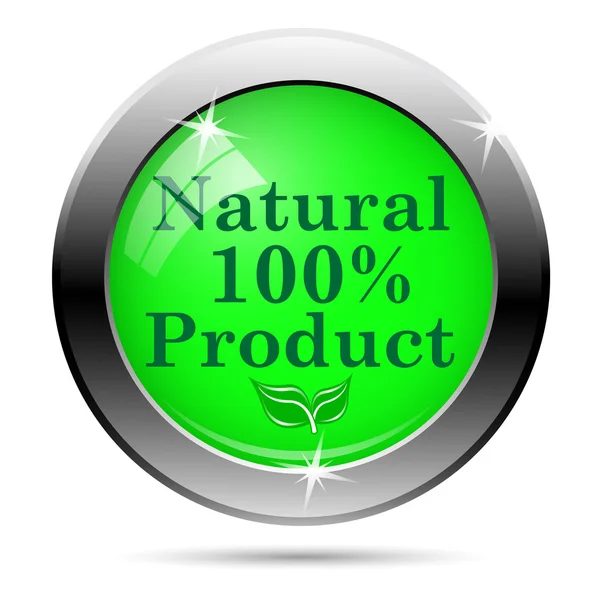 Ícone do produto natural — Vetor de Stock