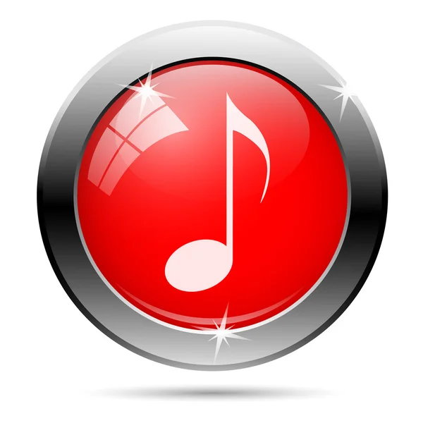 Music note icon — Stock Photo, Image