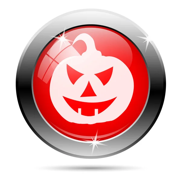 Halloween pumpkin icon — Stock Photo, Image