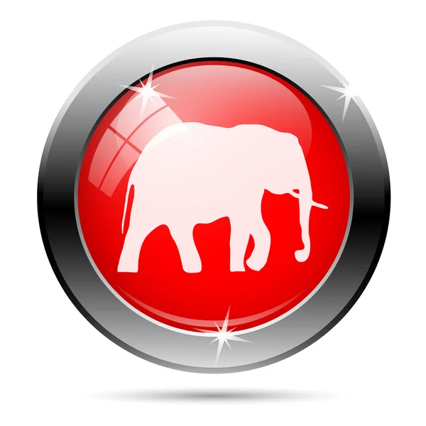 Elephant icon — Stock Photo, Image