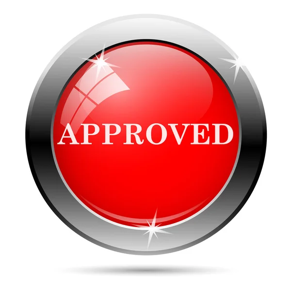 Approved2 icon — Stock Photo, Image