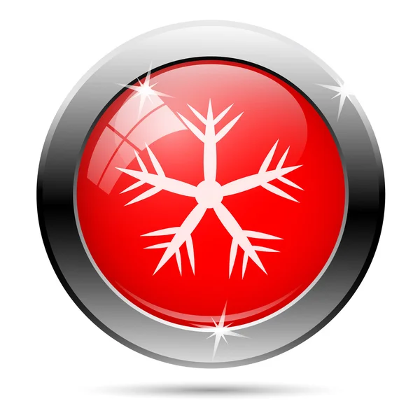 Snowflake icon — Stock Photo, Image