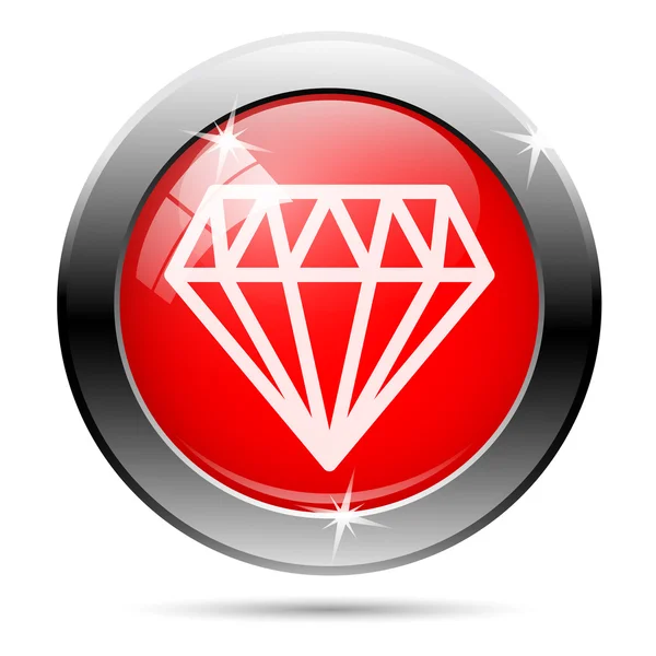 Diamond icon — Stock Photo, Image