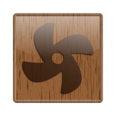 ahşap parlak simgesi