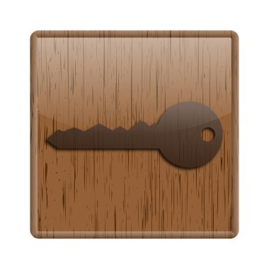 ahşap parlak simgesi