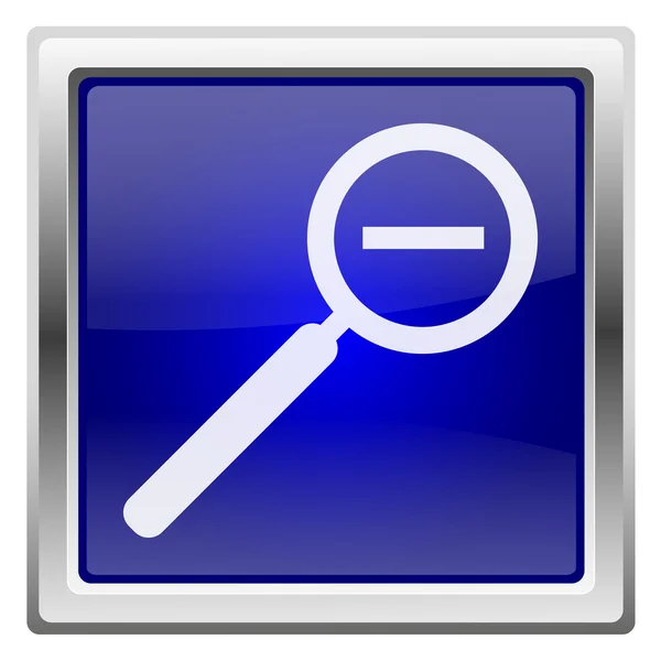 Blue shiny icon — Stock Photo, Image