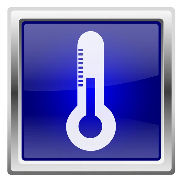 Blue shiny icon — Stock Photo, Image