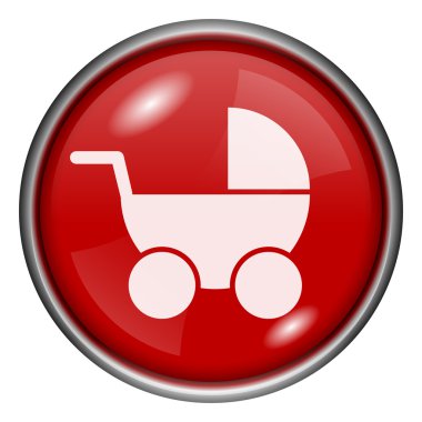 kırmızı yuvarlak parlak simge