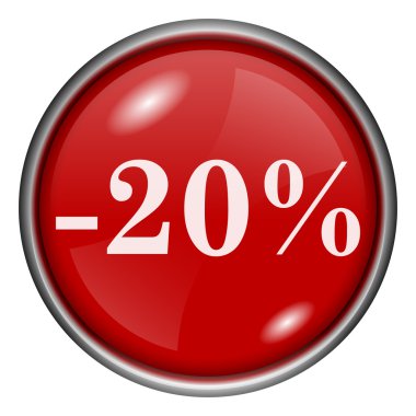 kırmızı yuvarlak parlak simge