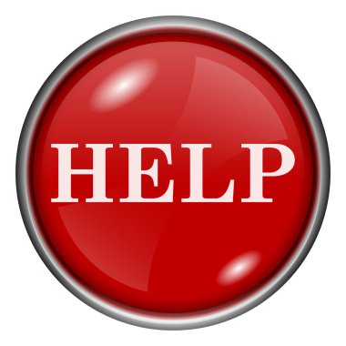 kırmızı yuvarlak parlak simge