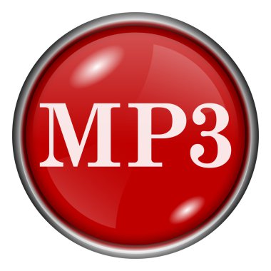 kırmızı yuvarlak parlak simge