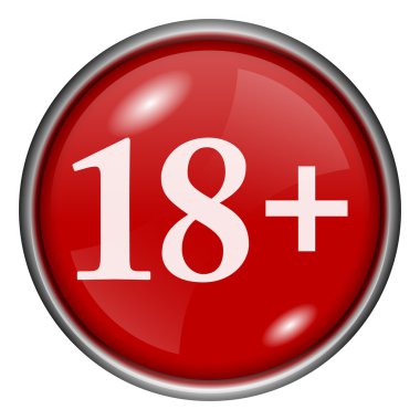 kırmızı yuvarlak parlak simge