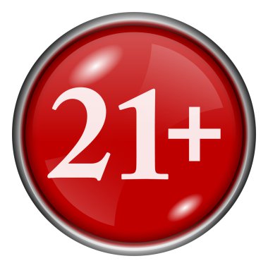 kırmızı yuvarlak parlak simge