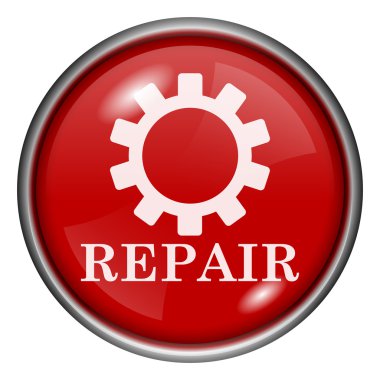 kırmızı yuvarlak parlak simge